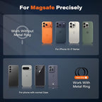 APPS2Car for MagSafe Car Mount Air Vent [2 Pack] Magnetic Car Mount for iPhone 17 16 15 14 13 12, MagSafe Case
