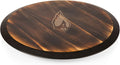 PICNIC TIME NFL Unisex NFL Lazy Susan Serving Tray, Wooden Turntable Round Charcuterie Board, Cheese Serving Platter