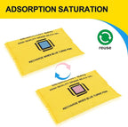 Rechargeable Desiccant Reusable Silica Gel Packets Color Changing Desiccant for Moisture Control & Storage (2)