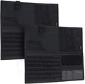 WYNEX Car Sun Visor Organizer with Double-Sided Folding MOLLE Panel, Auto Sun Visor Storage for Essentials & Tactical Gear, Compatible with Cars, Pickup, Trucks, Vans, SUVs
