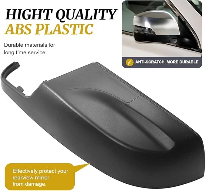 Three T Car Auto Right Side Rearview Mirror Lower Cover Cap Trim for Subaru Crosstrek 2013-2014,Impreza 2012-2014,Forester 2014-2018,Legacy 2013-2014,Outback 2013-2014,Passenger Side