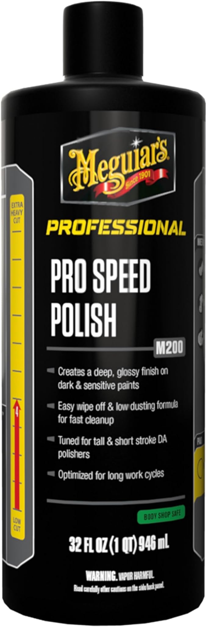 Meguiar's Professional Ultra Pro Finishing Polish M21032, Car Polish for a Mirror-Like Finish on Your Car, Removes Swirls and Rotary Holograms While Increasing Gloss and Shine, 32 Oz