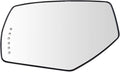 TRQ Driver Side Mirror Glass Heated Compatible with 2014-2016 Chevrolet Silverado GMC Sierra 1500 2015-2016 2500 HD 3500 HD w
