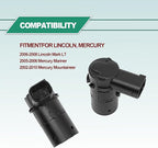 4 Pack Reverse Bumper Parking Assist Sensors Compatible with Ford F150 F250 F350 E-150 E-250 Escape Explorer Lincoln Mercury 