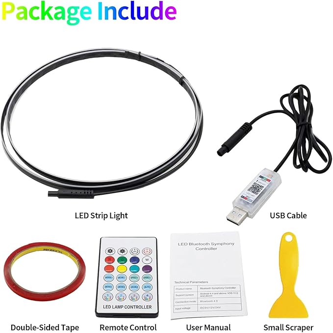 2025-2021 Tesla Model 3/Y Interior Neon Lights for Dashboard, RGBIC Color Changing LED Strip Lights with App & Remote Control,Tesla Model 3/Y Accessories(Not Fit for M3 Highland & My Juniper)