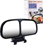 Car Blind Spot Mirror Exterior Retrofit Rearview Wide Angle Reversing Auxiliary Mirror,HD Glass Wide View Field Double-Side Mirror 360°Adjustable, Right