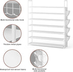 OYREL Shoe Rack 7 Tier Shoe Organizer Shoe Storage 28-35Pairs Shoe Rack for Closet Shoe Rack Organizer Entryway Shoe Holder S