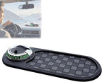 Multifunction Car Anti-Slip Mat, Multifunction 4-in-1 Car Mobile Phone Anti-Slip Mat, 360 Rotatable Anti Skid Car Dashboard P