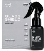 Nasiol GlasShield Nano Rain Repellent Spray Kit, Windshield&Glass Ceramic Coating, Super Hydrophobic to 30000 Miles, Super Ea