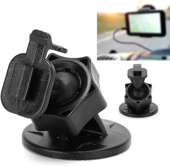 ASHATA Auto Recorder Stand Dash Camera Bracket, Dash Camera Sucker Car Recorder Holder Dashboard Suction Cup Dash Cam Mount, for Navigator Rearview Mirror (2pcs)