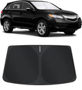 TINGLU Sun Shade for Acura RDX 2013-2018 Accessories Windshield Sun Shade Window Shade UV Rays Protection Sun Visor Cover with Steering Wheel Sunshade Storage Bag