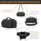 Molle Tactical Seat Back Organizer Panel with Pouches, Universal Fit For Vehicle Car, Khaki