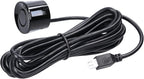 Shkalacar Car Parking Sensors, 8 Sensors Kit Parking Sensors, LCD Distance Display Acoustic Car Reverse Backup System, LED Light Distance Display Warning Buzzer
