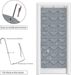 Dofilachy Hat Rack - Hat Organizer - Hat Racks for Baseball Caps, Visible Hat Holder - Baseball Rack for Wall Door with 3 Hoo