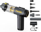 Fanttik Slim V9 Mix Car Vacuum, 4 in 1 Handheld Air Duster, 12000PA Suction Power with Smart LED Display, Cordless Portable M