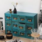 Apothecary Drawers Apothecary Cabinet with Drawers Card Catalog Cabinet Wooden Card Catalog Wooden Storage Box for Desktop Or