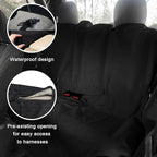 Car Towel Seat Cover, Waterproof Sweating Non-Slip Premium Soft Towel Carseat Protector, Universal Machine Washable Car Truck