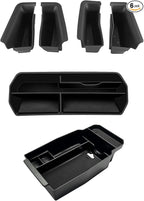 CDEFG 6Pcs for 2023 2024 2025 2026 Mazda CX-50 Center Console Organizer Tray for 2023 2024 2025 2026 Mazda CX-50 Hybrid Accessories Middle Console Storage Box Door Handle Pockets