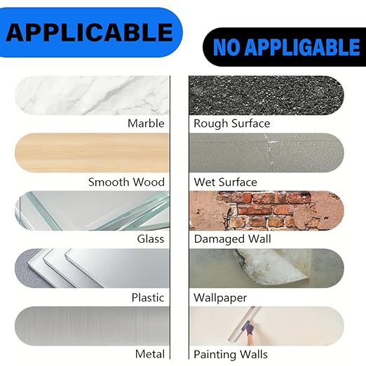 Sticky Adhesive Pads Replacement Mounting Tape 4 Pcs, Dashboard Pad Mounting Disk Adhesive Replacement Kit, Double-Sided Stickers for Suction Cup Dashboard Phone Holder (2'' Squares)