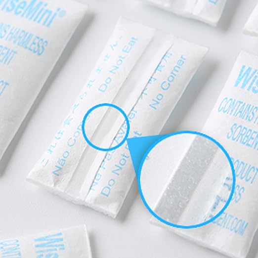 0.25 Gram 600 Pack Silica Gel Packets, Dessicant Packets, Silica Gel Packs, Moisture Absorbers for Food Storage, Food Safe