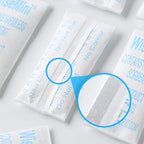 0.5 Gram 1500 Pack Silica Gel Packs, Dessicant Packets, Moisture Absorbers for Food Storage, Food Grade Desiccant