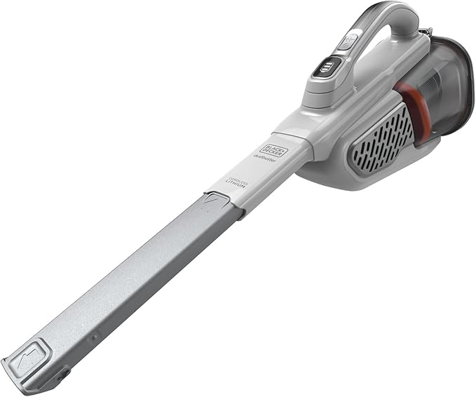 BLACK+DECKER Dust Buster Hand Held Vacuum Cordless Rechargeable, Portable Vacuum for Car, Extended Runtime, Powerful Suction,
