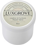 LUXGROVE® Leather & Furniture Repair Salve- Polisher, Moisturizer, and Restorer for Couches and Furniture - Conditioner for L