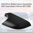 Jaronx Compatible With Tesla Model 3 Mirror Bottom Cover 2017-2025, Right Passenger Side Rearview Mirror Lower Base Cover Bottom Trim Replacement For Tesla Model 3 Accessories(Right)