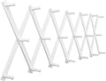 SKOLOO Hat Rack for Wall with 20 Hooks, Solid Wooden, Modern, Expandable Coat Rack Wall Mount for Coats, Hats, Bags, Baseball