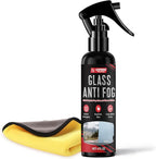 Anti Fog Spray for Glass & Windshield Defogger – 24H Long Lasting Prevention for Car, Mirrors, Windows, Goggles, Shower Door 