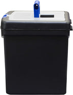Storex File Box Nesting Portable with Drawer Cobalt, Black Blue
