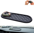 3-in-1 Anti-Slip Mat Solves Every Driver's Biggest Frustration, Multi-Functional Support Anti-Slip Pad, Mobile Phone Bracket 