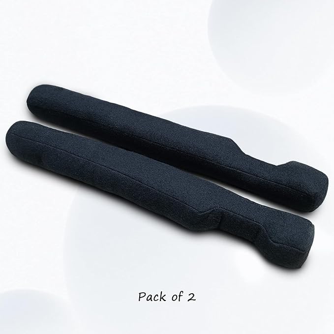 Car Seat Gap Filler Compatible with Chevy Equinox Malibu Cruze Traverse Volt Blazer Silverado Suburban Tahoe Bolt Trax Spark Sonic Impala Accessories Gap Plug Blocker with Storage Slot Black 2Pcs