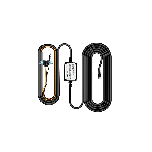REXING Smart Hardwire Kit Mini-USB Port V1 V1P WiFi Version V3 and S1 Dash Cams