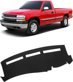 FIILINES Dash Cover for 1999-2006 GMC Sierra/Chevrolet Silverado, 2000-2006 GMC Yukon XL/Chevy Suburban Tahoe Avalanche, Upgr