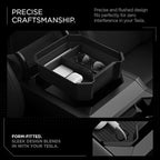 Spigen Center Console Organizer Tray Designed for Tesla Cybertruck Accessories 2026/2025/2024/2023 (Top) (Carbon Edition)