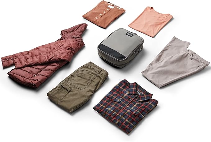 YETI Crossroads Packing Cube for YETI Bags, Duffels, and Luggage, Gray, Large
