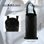 6 Pcs Car Trash Bags Hanging Back Seat Garbage Bag Washable Detachable for Car Outdoor Traveling Home Use