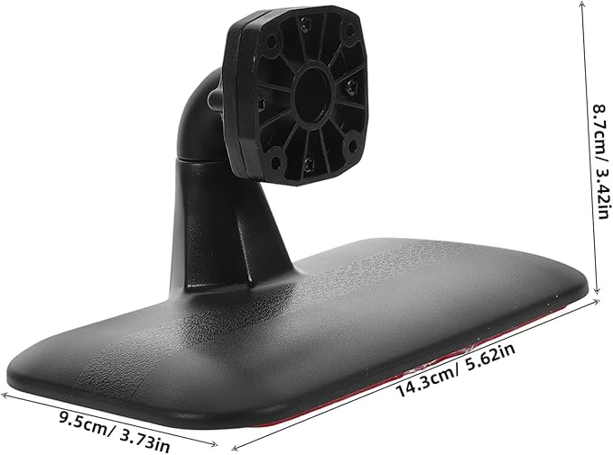 Rear View Mirror Dash Cam Mount Sturdy Camera Holder for Secure Installation Plastic Design Compatible Various Car Models Performance for Clear