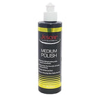 Jescar Medium Polish - 8oz - Professional-Grade Polishing Compound for Scratch Removal and Swirl Correction – High Gloss Finish, Removes 2500 grit Sanding Marks, Silicone-Free.