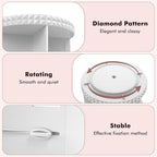 Rotating Makeup Organizer, 360° Spinning Skincare Organizers, Adjustable Layer Cosmetic Storage Lazy Susan Makeup Organizers 