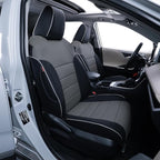EKR Rav4 Seat Covers Custom Fit for Toyota Rav4 2021-2024 Prime SE,XSE & 2019-2025 Hybrid/PHEV SE,XSE, Leather Car Seat Cover