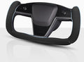 Steering Wheel Cover for Tesla Yoke Steering Wheel, Car Steering Wheel Cover for Tesla Model S 2021-Present/Model X 2021-Present Steering Wheel Accessories Black