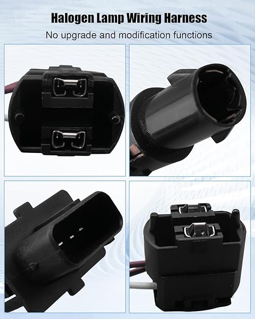 Headlight Connector Harness Wire Fit for Mercedes-Benz E430 E320 W210 1999 2000 2001 2002 Replace 2108203761, Wire Harness Re