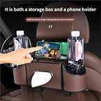 4-in-1 car organizer back seat, Multi-Pocket backseat car cup holder, Universal back seat cup holders for cars, car organization, for Travel & Daily Use (KARTAN)