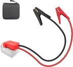 Jumper Cable Clamps for Milwaukee M18 18V Battery Jump Starter, 2.0FT 8AWG Car Battery Jumper Cable with Adapter, Automotive Battery Booster Cable for Tools used to Jump Start a Car