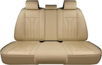 FLORICH Rear Seat Covers Leather Car Seat Covers Waterproof Back Seat Cover Automotive Seat Covers Universal Seat Cushion Pro