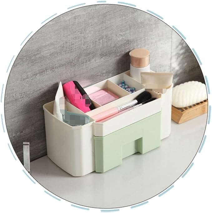 Makeup Organizer Vanity Desktop Skin Care Cosmetics Storage Box with Drawers Jewelry Sundries Makeup Organizer Make Organizer
