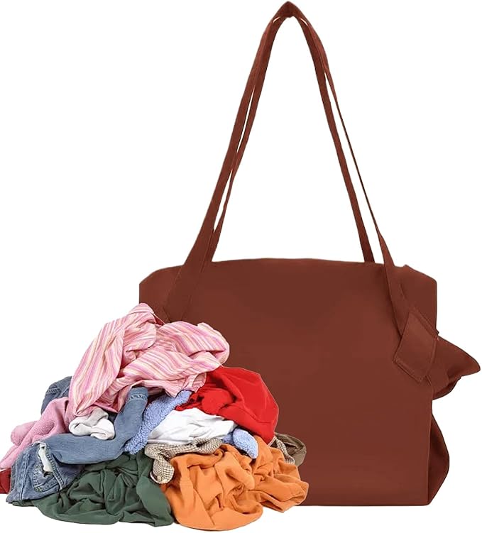 Travel Tote Bag – Foldable Shopping Carrier, Lightweight Portable Organizer, Reusable Folding Bag | Compact Storage Design