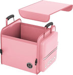 LIBZAKI Car Trunk Storage Organizer, Collapsible Trunk Storage Box for Car Truck SUV-Pink